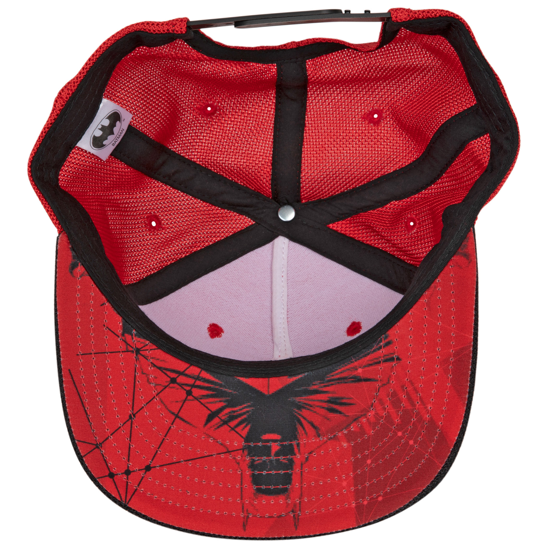 The Batman Movie Logo With Sublimated Brim Adjustable Hat
